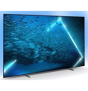 U Telewizor PHILIPS 55OLED707 55" OLED 4K 120Hz Android TV Ambilight 3 Dolby Atmos Dolby Vision HDMI 2.1