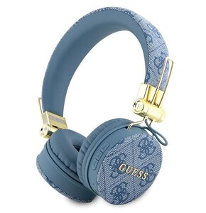 Słuchawki nauszne GUESS 4G Metal Logo Niebieski