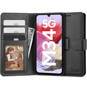 Etui TECH-PROTECT Wallet do Samsung Galaxy M34 5G Czarny