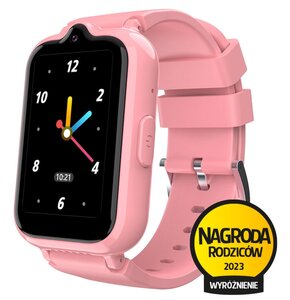 Smartwatch MANTA Junior Joy 4G Różowy