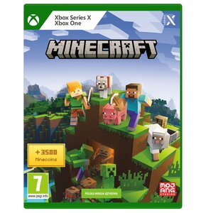 Minecraft + 3500 Minecoins Gra XBOX ONE (Kompatybilna z Xbox Series X)