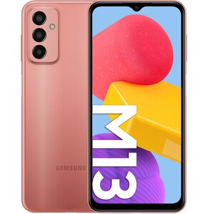 U Smartfon SAMSUNG Galaxy M13 4/64GB 6.6" Pomarańczowy SM-M135