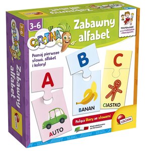 Gra edukacyjna LISCIANI Carotina Zabawny alfabet