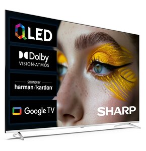Telewizor SHARP 70GP6760E 70" QLED Google-Vision UHD Frameless