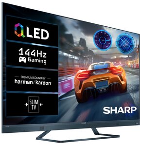 Telewizor SHARP 55FQ8EG 55" QLED 4K 144Hz Google TV Dolby Vision Dolby Atmos HDMI 2.1