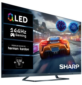Telewizor SHARP 65FQ8EG 65" QLED 4K 144Hz Google TV Dolby Vision Dolby Atmos HDMI 2.1