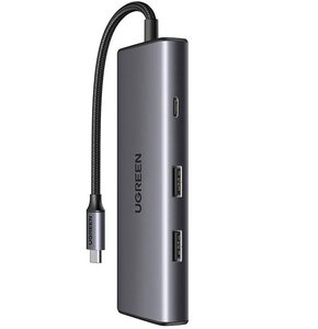 Hub UGREEN CM498 7w1 USB Typu C 3.2 Gen. 1, Pasywny
