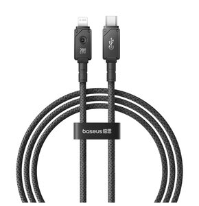 Kabel USB-C - Lightning BASEUS 1m Czarny