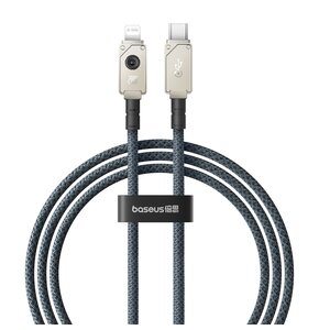 Kabel USB-C - Lightning BASEUS 1m Granatowy