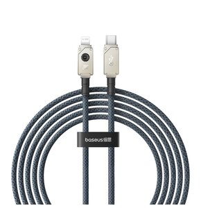Kabel USB-C - Lightning BASEUS 2m Granatowy