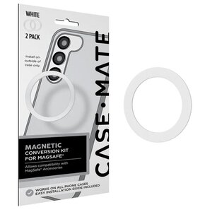Pierścień magnetyczny CASE-MATE Magnetic Conversion Kit MagSafe Biały (2 szt.)