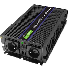 Przetwornica QOLTEC MS Wave 12V na 230V 2000W/4000W Modyfikowana sinusoida