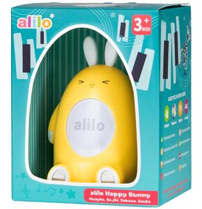 Zabawka edukacyjna ALILO Happy Bunny P1 Żółty