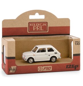 Samochód DAFFI Kolekcja PRL Fiat 126p K-569
