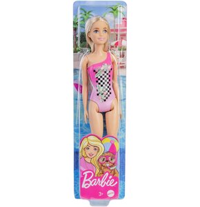 Lalka Barbie Plażowa DWJ99 Różowy