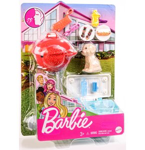 Zestaw akcesoriów Barbie Grill GRG76