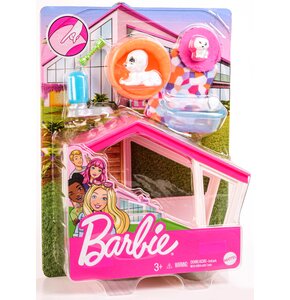 Zestaw akcesoriów Barbie Domek dla zwierząt GRG78