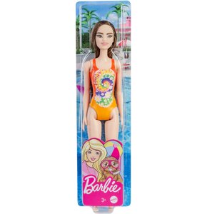 Lalka Barbie Plażowa DWJ99 Pomarańczowy