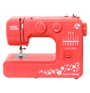 Maszyna do szycia JANOME Juno E1015 Czerwony