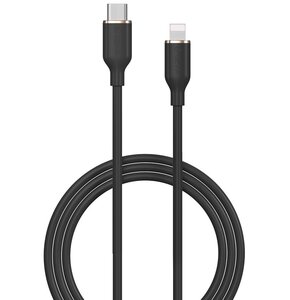 Kabel USB-C - Lightning DEVIA Jelly 27W 1.2 m Czarny