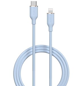 Kabel USB-C - Lightning DEVIA Jelly 27W 1.2 m Niebieski