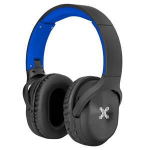Słuchawki nauszne XMUSIC BTH106B Czarno-niebieski