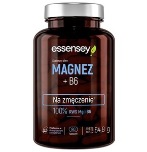 Kompleks witamin ESSENSEY Magnez + B6 (90 kapsułek)