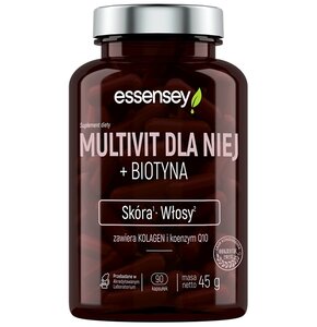 Kompleks witamin ESSENSEY Multivit dla Niej + Biotyna (90 kapsułek)