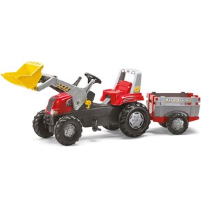 Jeździk ROLLY TOYS Junior Traktor 811397 Czerwony