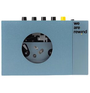 Odtwarzacz kasetowy WE ARE REWIND WE-001-B1 Niebieski