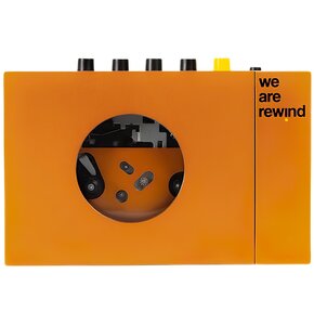 Odtwarzacz kasetowy WE ARE REWIND WE-001-O1 Pomarańczowy