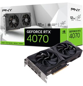 Karta graficzna PNY GeForce RTX 4070 Verto Dual Fan 12GB DLSS 3