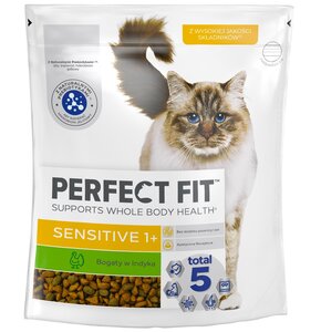Karma dla kota PERFECT FIT Sensitive Indyk 750 g