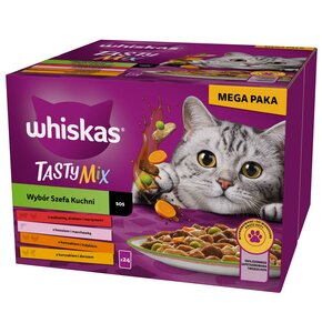 Karma dla kota WHISKAS Wybór Szefa Kuchni Mix Smaków (24 x 85 g)