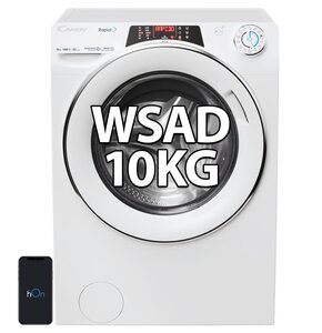 Pralka CANDY RapidÓ RO4106DWMC7 1-S 10kg 1400 obr Quick&Clean