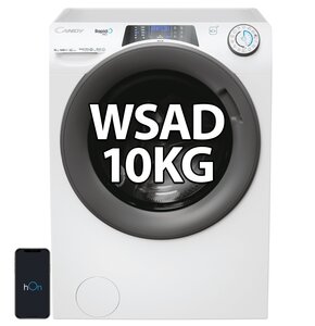 Pralka CANDY RapidÓ Pro RP 6106BWMR8-S 10kg 1600 obr Quick&Clean