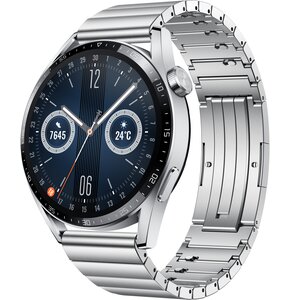 U Smartwatch HUAWEI Watch GT 3 46mm Elite Srebrny