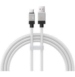 Kabel USB - USB-C BASEUS CoolPlay 100W 1 m Biały