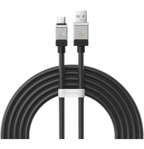 Kabel USB - USB Typ-C BASEUS CoolPlay 100W 2 m Czarny