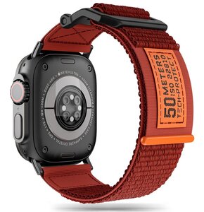 Pasek TECH-PROTECT Scout do Apple Watch 4/5/6/7/8/9/SE/Ultra 1/2 (42/44/45/49mm) Pomarańczowy