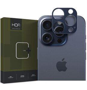 Ramka na obiektyw HOFI Alucam Pro+ do Apple iPhone 15 Pro/15 Pro Max Niebieski