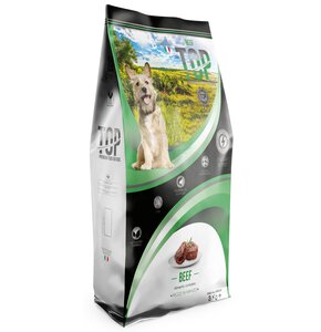 Karma dla psa TOP PREMIUM FOOD FOR DOGS Wołowina S/M 3 kg