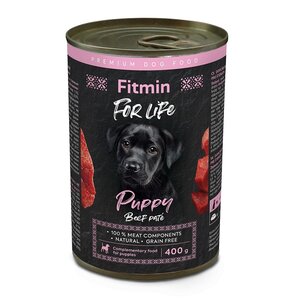 Karma dla psa FITMIN FFL Puppy Wołowina 400 g