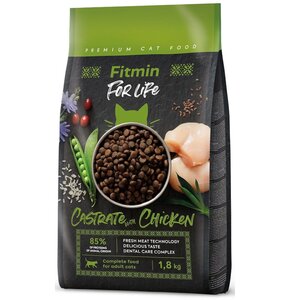 Karma dla kota FITMIN Cat For Life Castrate Kurczak 1.8 kg