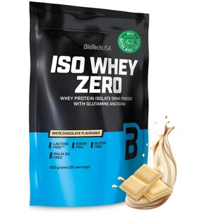 Odżywka białkowa BIOTECH Iso Whey Zero Biała czekolada (500 g)