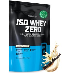 Odżywka białkowa BIOTECH Iso Whey Zero Waniliowy (500 g)