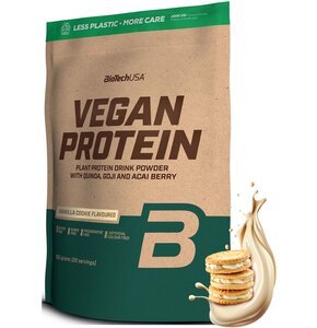 Odżywka białkowa BIOTECH Vegan Protein Ciastko waniliowe (500 g) Bez cukru