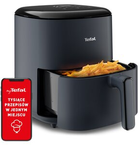 Air Fryer Frytkownica beztłuszczowa TEFAL EY245B10 (Grafit )(5L) (1500W) Easy Fry