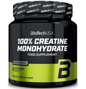 Monohydrat kreatyny BIOTECH 100% Creatine Monohydrate (300 g)