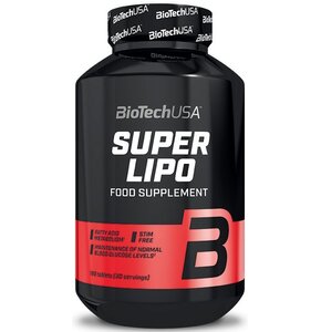Spalacz tłuszczu BIOTECH Super Lipo (120 tabletek)
